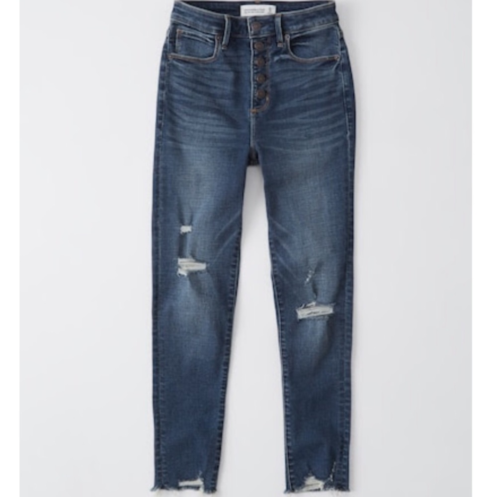 Abercrombie Curve Love High Rise Super Skinny